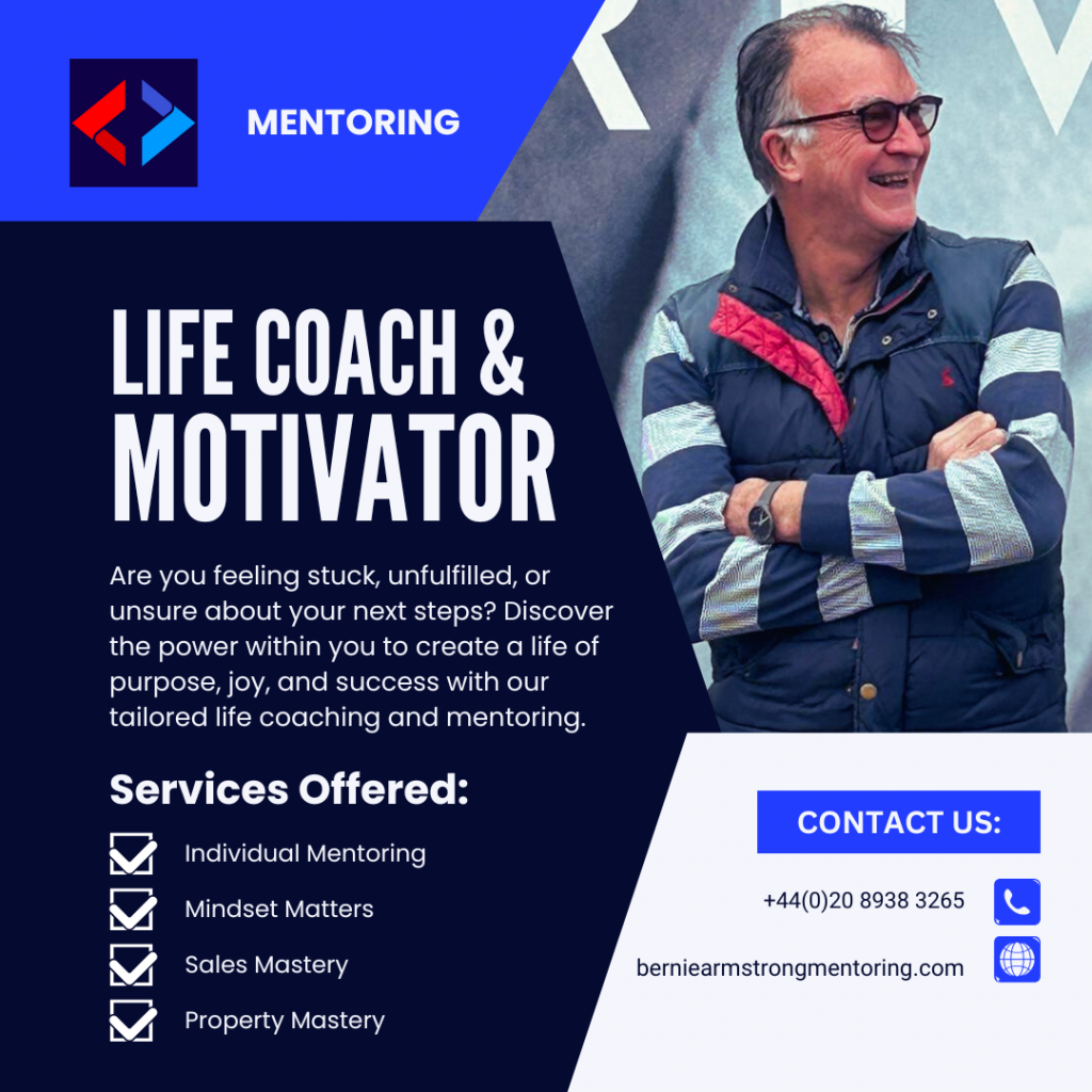 Property & Sales Mastery, Mindset Matters - Bernie Armstrong Mentoring